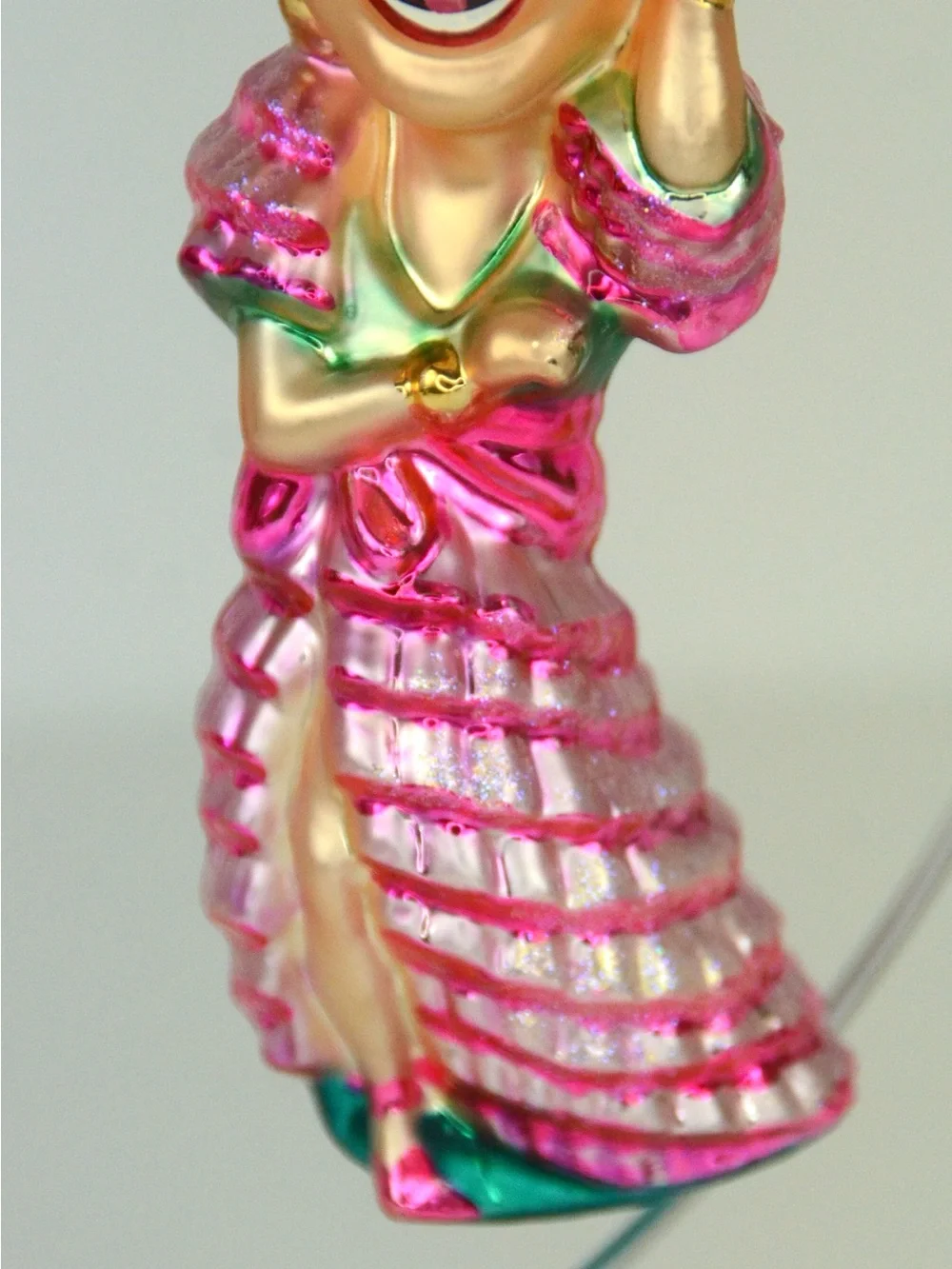 Christopher Radko I Love Lucy as Carmen Miranda Glass Christmas Ornament